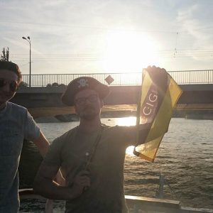 CCIG Akcja Flaga 2018 - Na statku