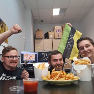 CCIG Akcja Flaga 2018 - frytki