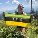 CCIG Akcja Flaga 2020 - flaga w górach - Paulina